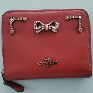 Limited Edition Coach Selena Gomez Zip Around Wallet